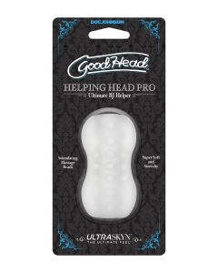 GoodHead Helping Head Pro ULTRASKYN Stroker - Frost
