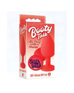 The 9's Booty Talk Fuck Yeah Plug - Red