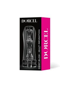 Dorcel Deep Blow Multi Sensation Sleeve - Clear