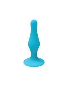 Nobu Rainbow Large Silicone Plug - Blue